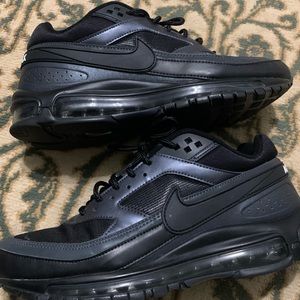 Black nike airmax 97/bw